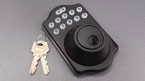 [995] Amazon Basics Electronic Keypad Deadbolt Picked FAST