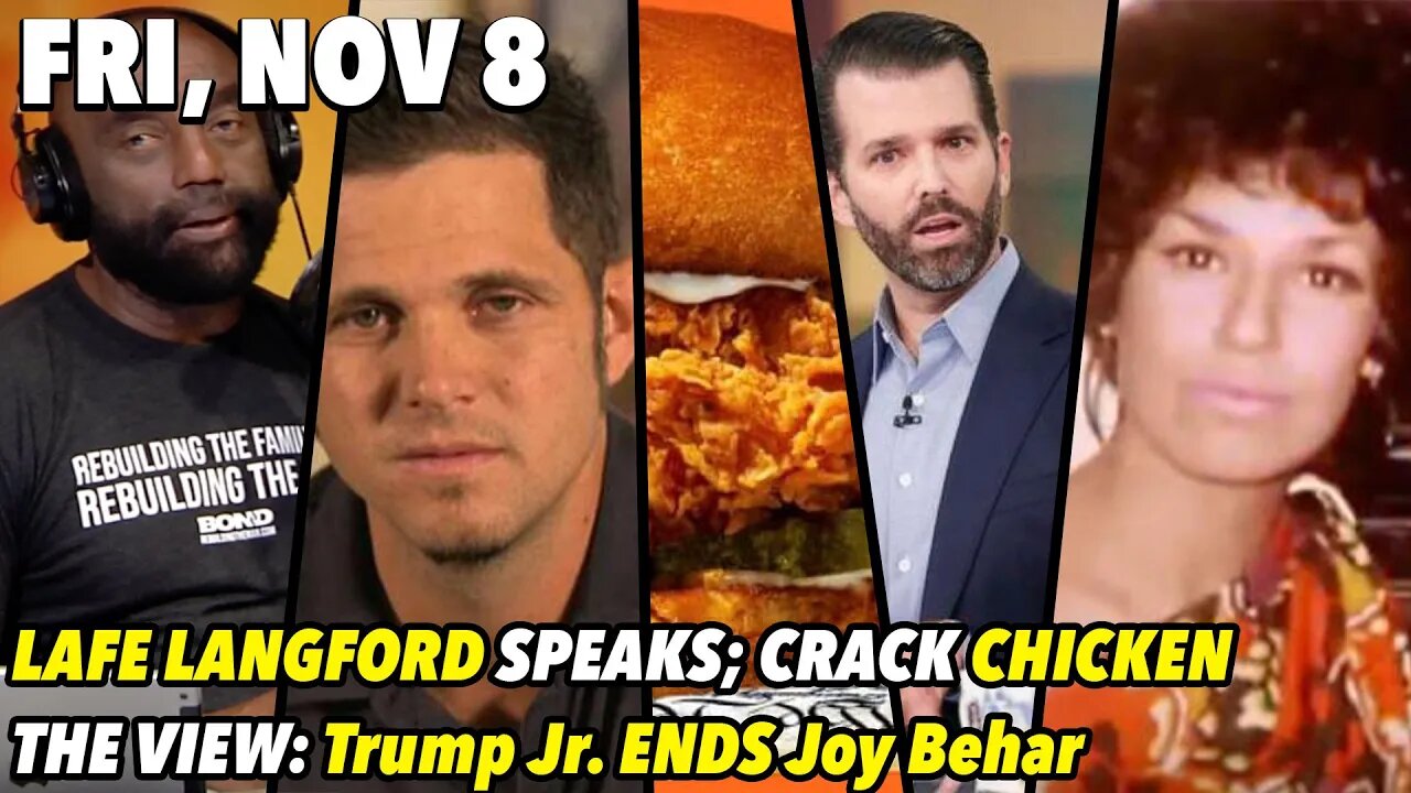 Fri, Nov 8: "Popeye's Chicken Sandwich" is a Racist Dog Whistle