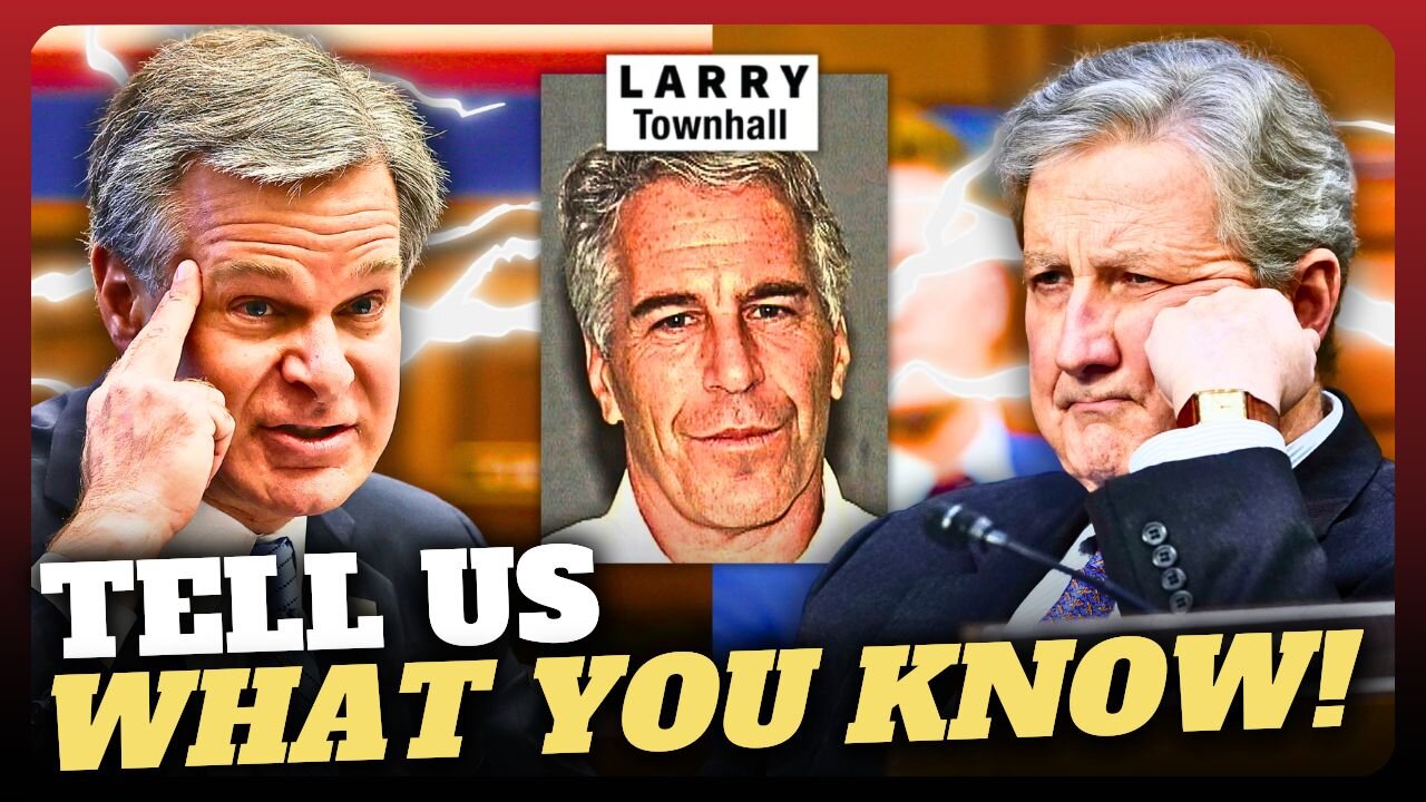 Senator Kennedy DELIVERS ULTIMATUM to FBI Director Wray: RELEASE THE EPSTEIN TAPES!