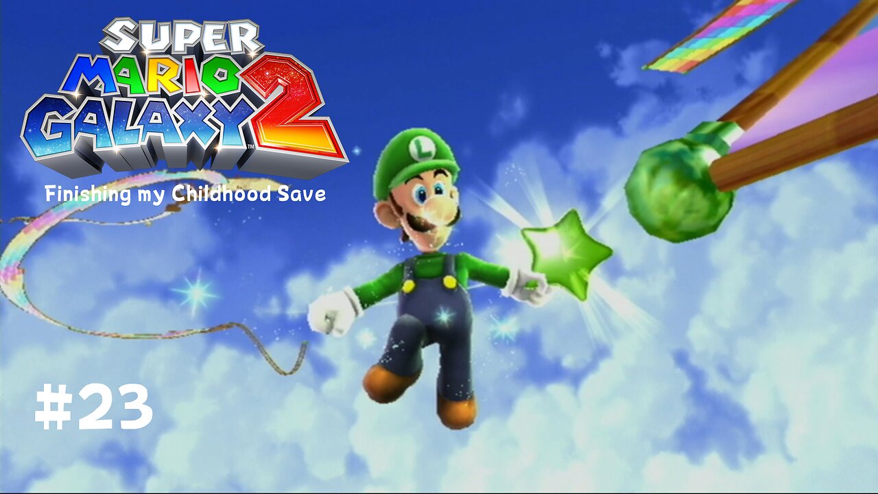Super Mario Galaxy 2: Finishing my Childhood Save - Part 23: The Final Green Stars
