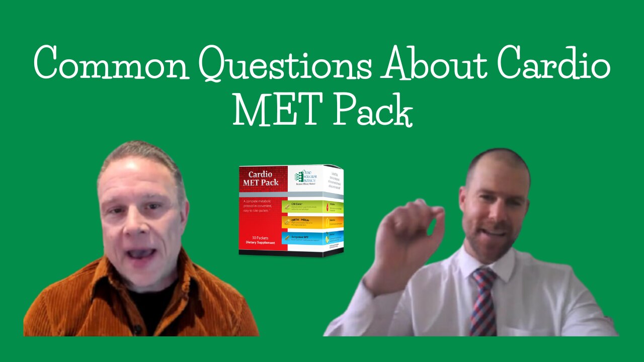 ❤️ Common Questions About Cardio MET Pack with Trevor Love & Shawn Needham R. Ph.