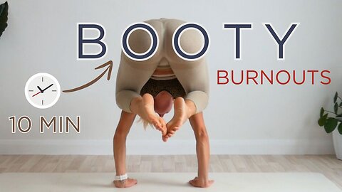 BOOTY Builder Workout - Pump Your Butt At Home, Grow Glutes, For Round Booty, No Equipment,