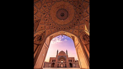 Mesquita e Escola Agha Bozorg, Kashan, Мечеть и школа Ага Бозорг, Кашан