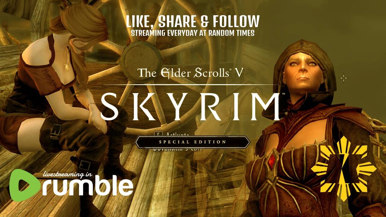 ▶️ WATCH • SKYRIM SE MODDED • GREYBEARDS & DRAGONKILLER CART • SHORT STREAM [6/14/23]