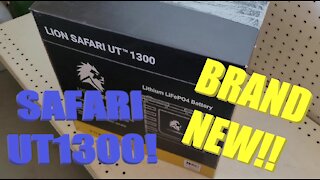 QUICK Unboxing Of Lion Energy's Safari UT1300