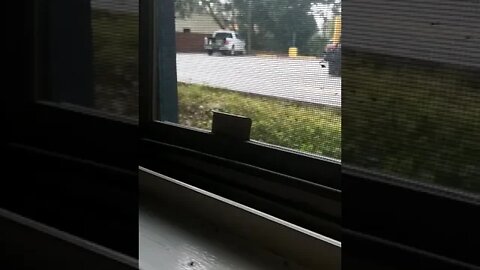 Here's the guy with the truck right here. Noise Harassment. I guess he knew I was filming!