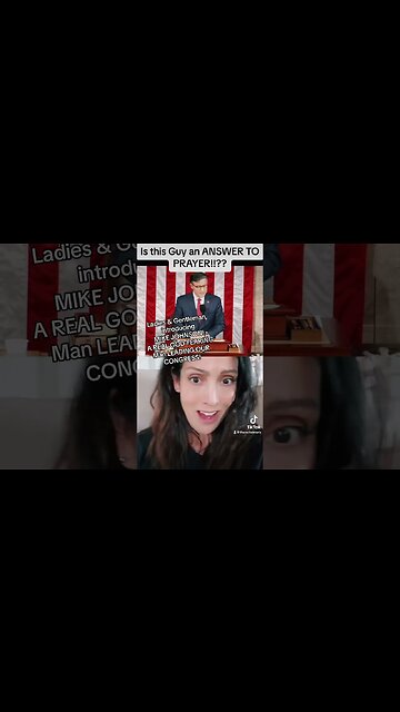 OUR NEW SPEAKER OF THE HOUSE 🙏 DID ANYONE SEE THIS COMING!!?? #mikejohnson