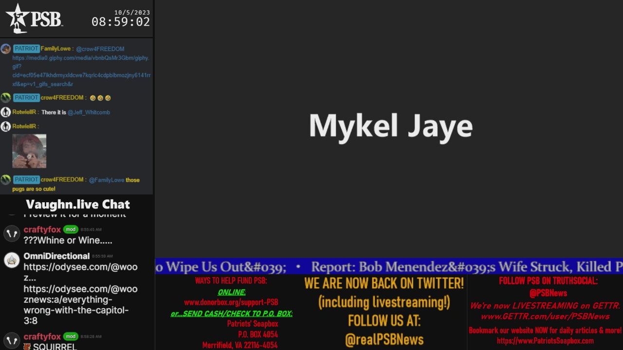 2023-10-05 09:00 EDT - Straight Shootin': with Thumper