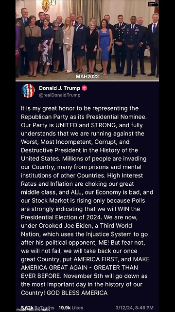 What STORM Mr. President!!!