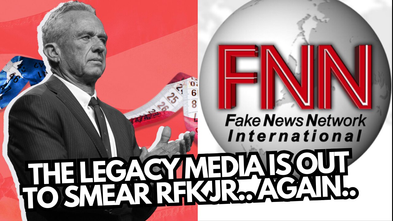 Main Stream Media are back to attacking RFK Jr..