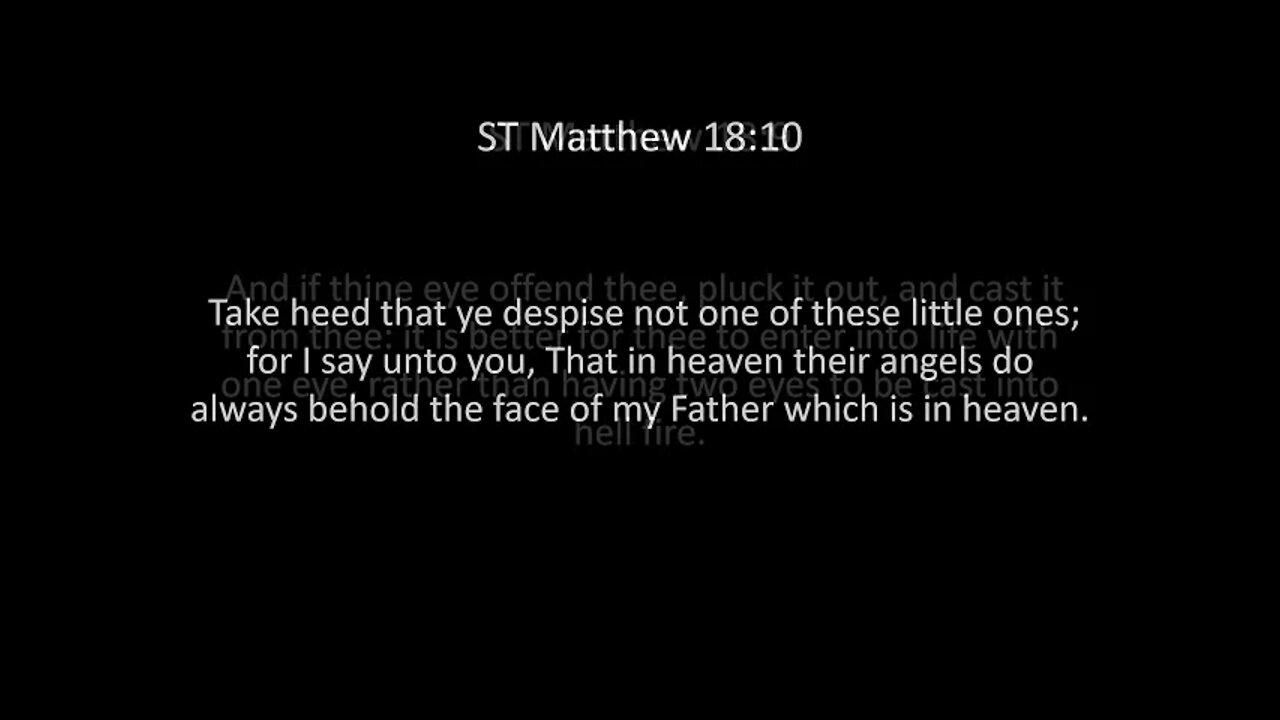 ST Matthew Chapter 18