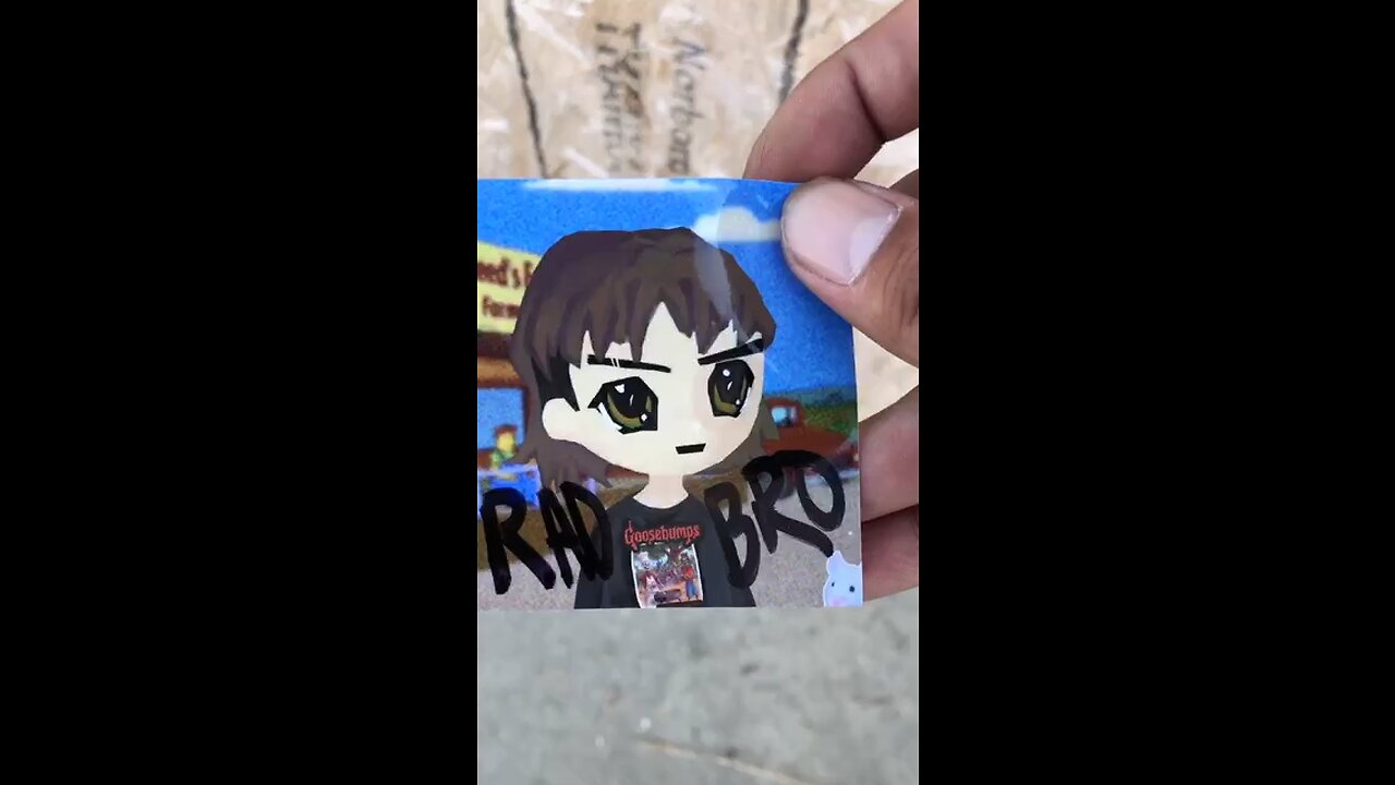 Radbro sticker slap
