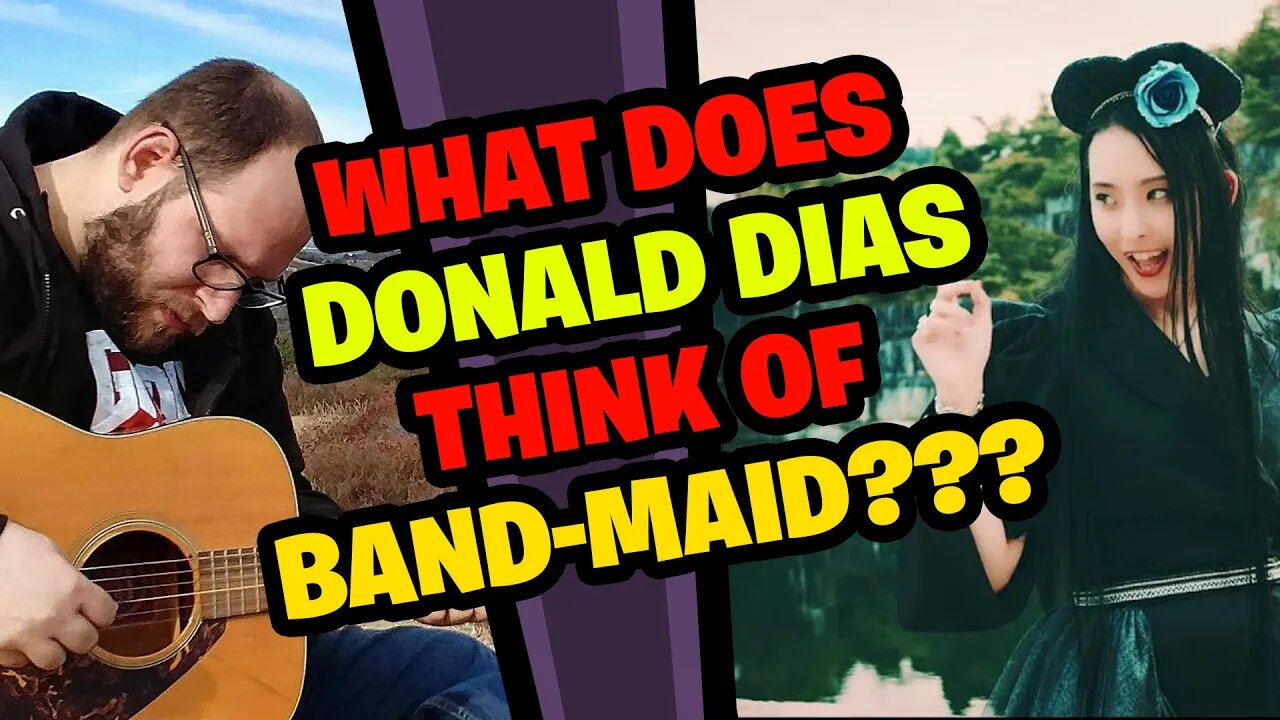 DONALD DIAS reacts to BAND-MAID!