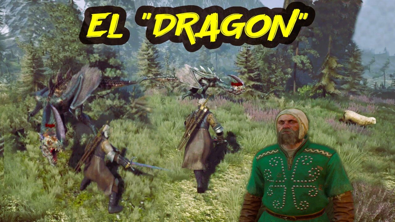 The Witcher 3 Wild Hunt ~ Mision Alterna # 50 ~ El Dragon Colihendido
