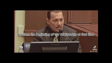 WATCH JohnnyDepp testify when he knew she was crazy…