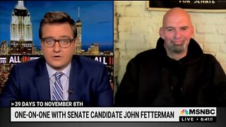 John Fetterman's Nonsensical Answer When Asked How He's Feeling
