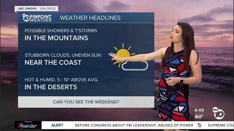 ABC 10News Pinpoint Weather with Meteorologist Megan Parry