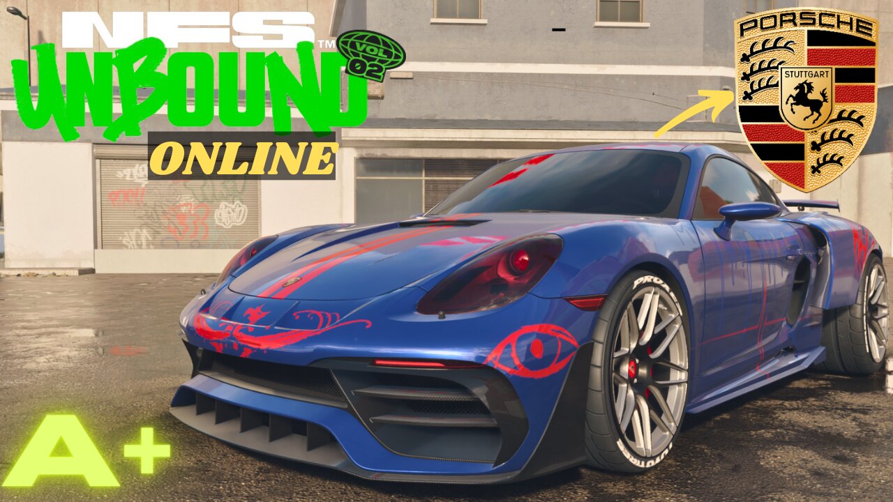 A+ Tier Porsche Cayman GT4 | NFS Unbound Gameplay