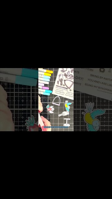 Heffy Doodle Wingman - Cardmaking - Karten basteln