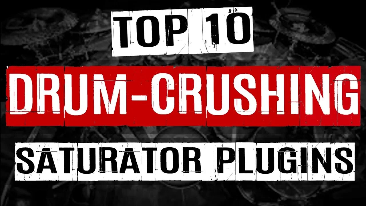 Best DRUM-CRUSHING Saturator Plugins (2 FREEBIES INSIDE!)