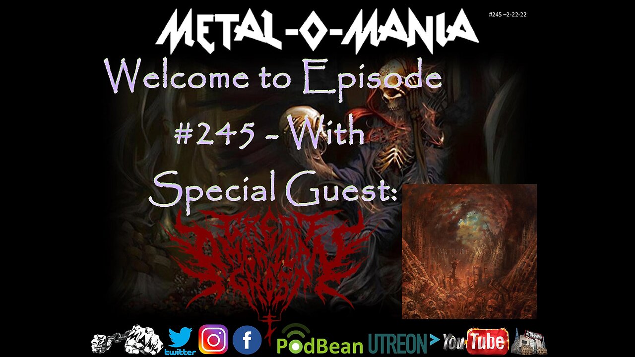 #245 - Metal-O-Mania - Special Guests: Great American Ghost and Hangman's Park