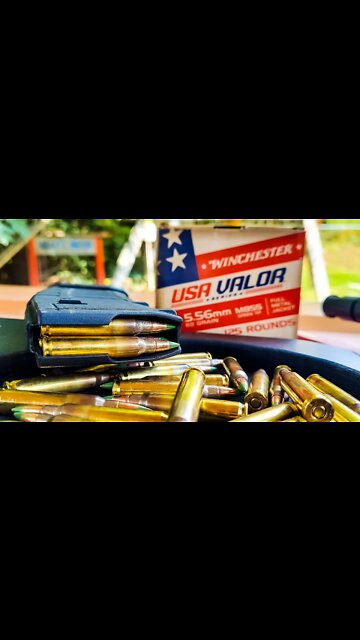 GREEN TIP MAG DUMP!!! - Winchester USA Valor 5.56
