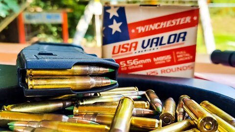 GREEN TIP MAG DUMP!!! - Winchester USA Valor 5.56