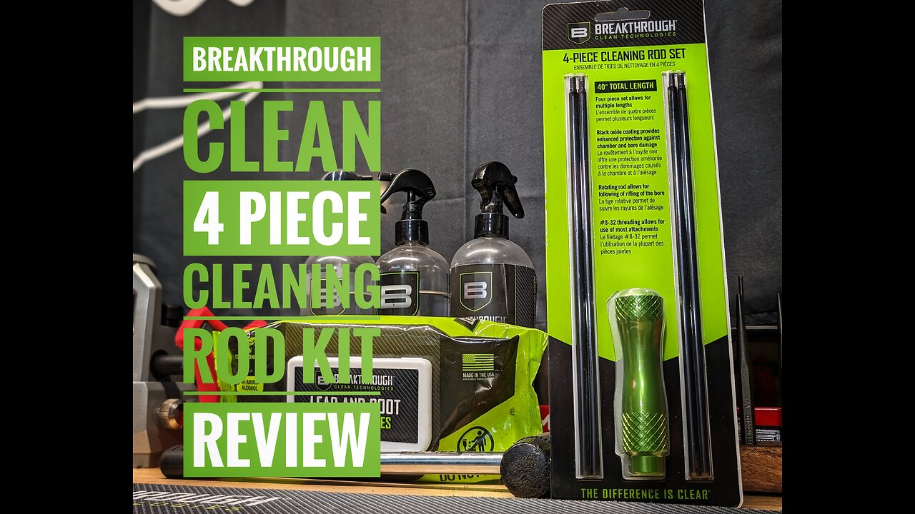 Breakthrough Clean 4 Piece Cleaning Rod Kit Review