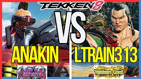 T8 Pro 🕹️ Anakin (#1 Jack 8) vs Ltrain313 (Feng) 🕹️ Tekken 8 Replays