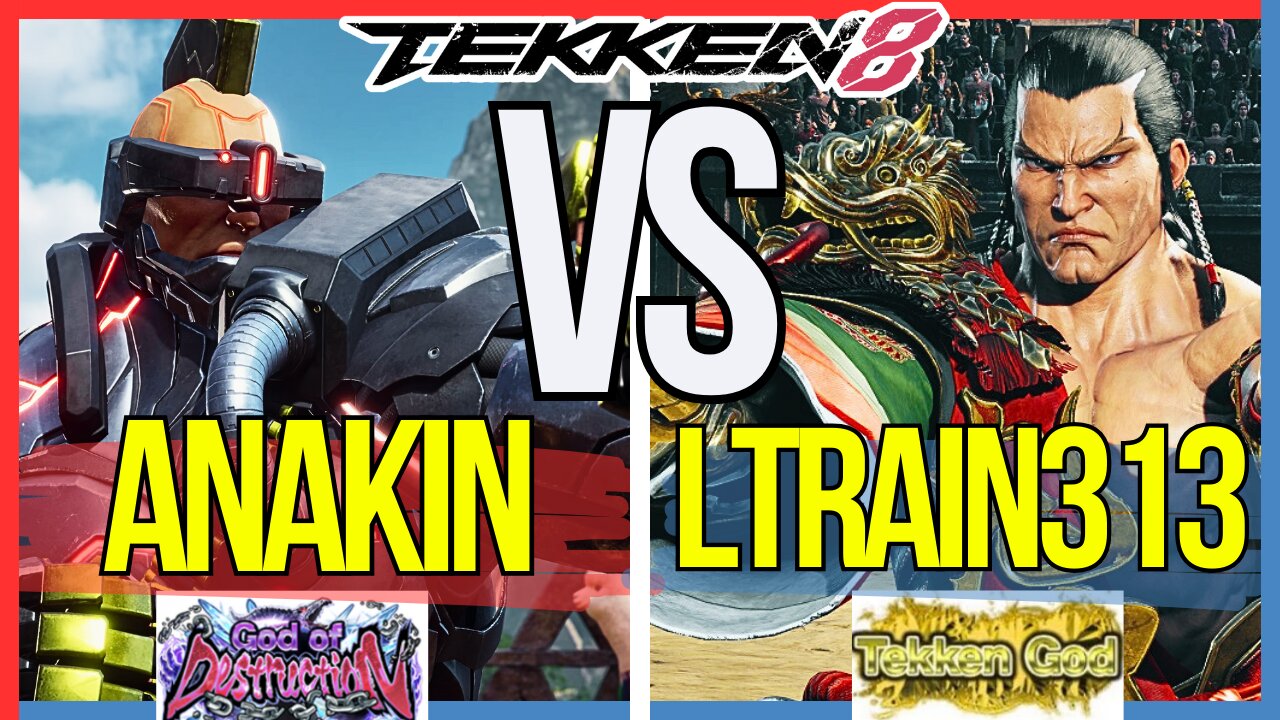 T8 Pro 🕹️ Anakin (#1 Jack 8) vs Ltrain313 (Feng) 🕹️ Tekken 8 Replays