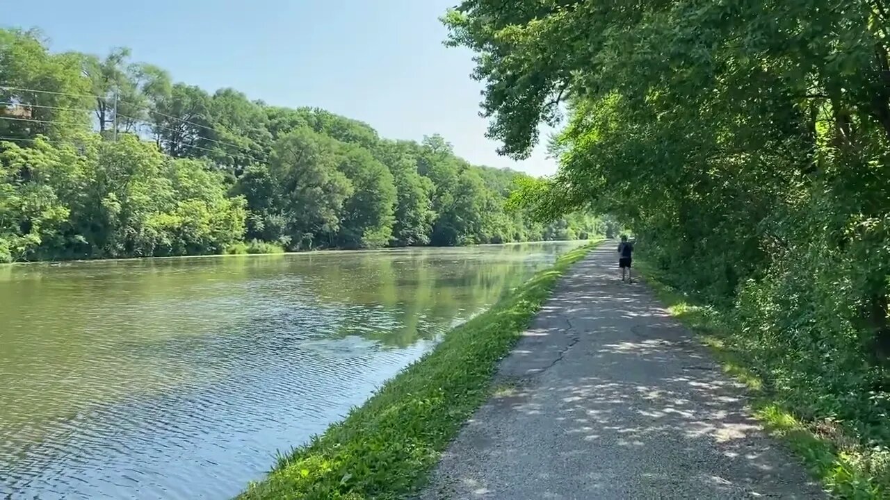 The I&M Canal, tow path, in LaSalle, IL - Walk With Me, Steve Martin, as we check out this canal.