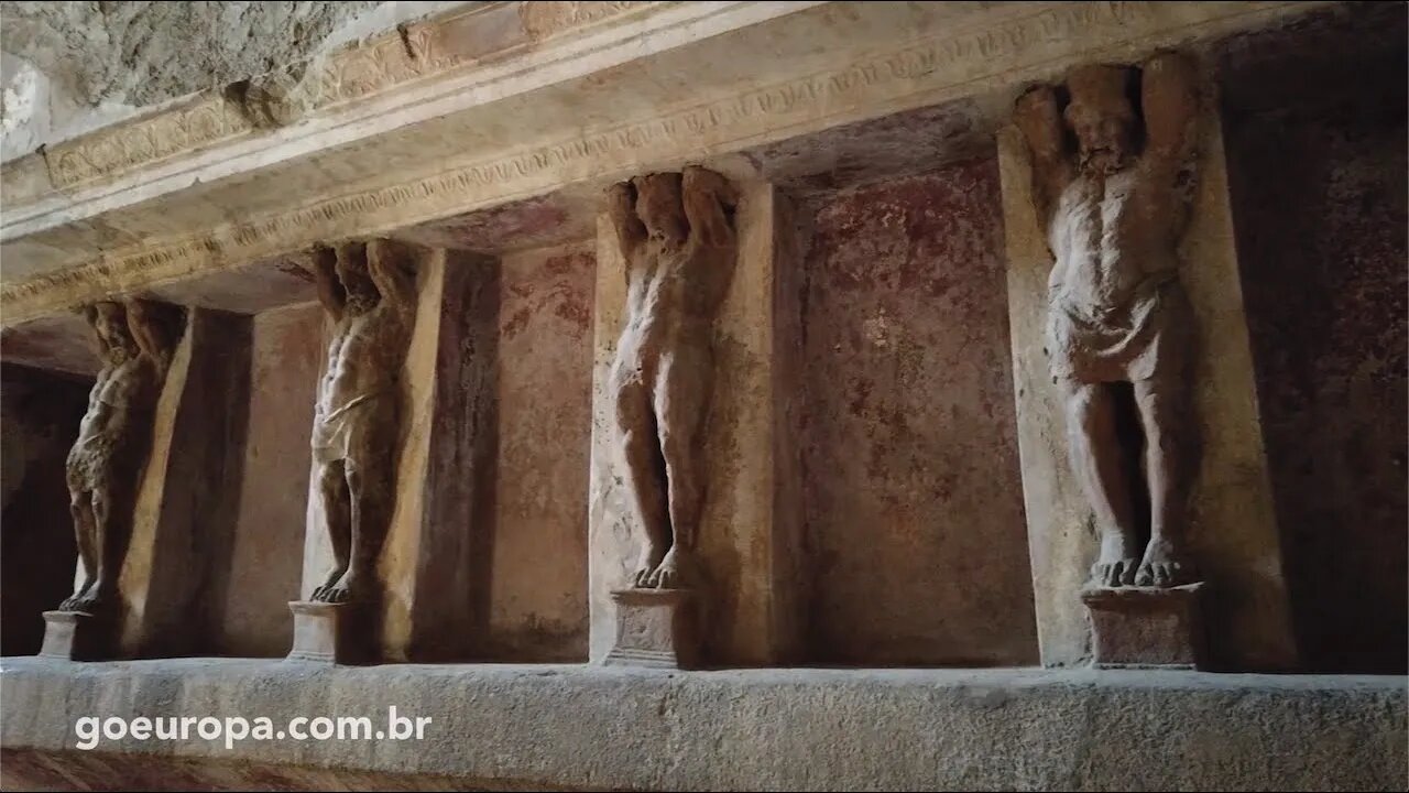 🇮🇹OS FAMOSOS BANHOS ROMANOS - Pompéia, Itália