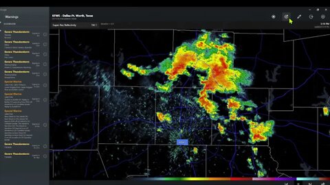 Storms in the DallasFt Worth area!!