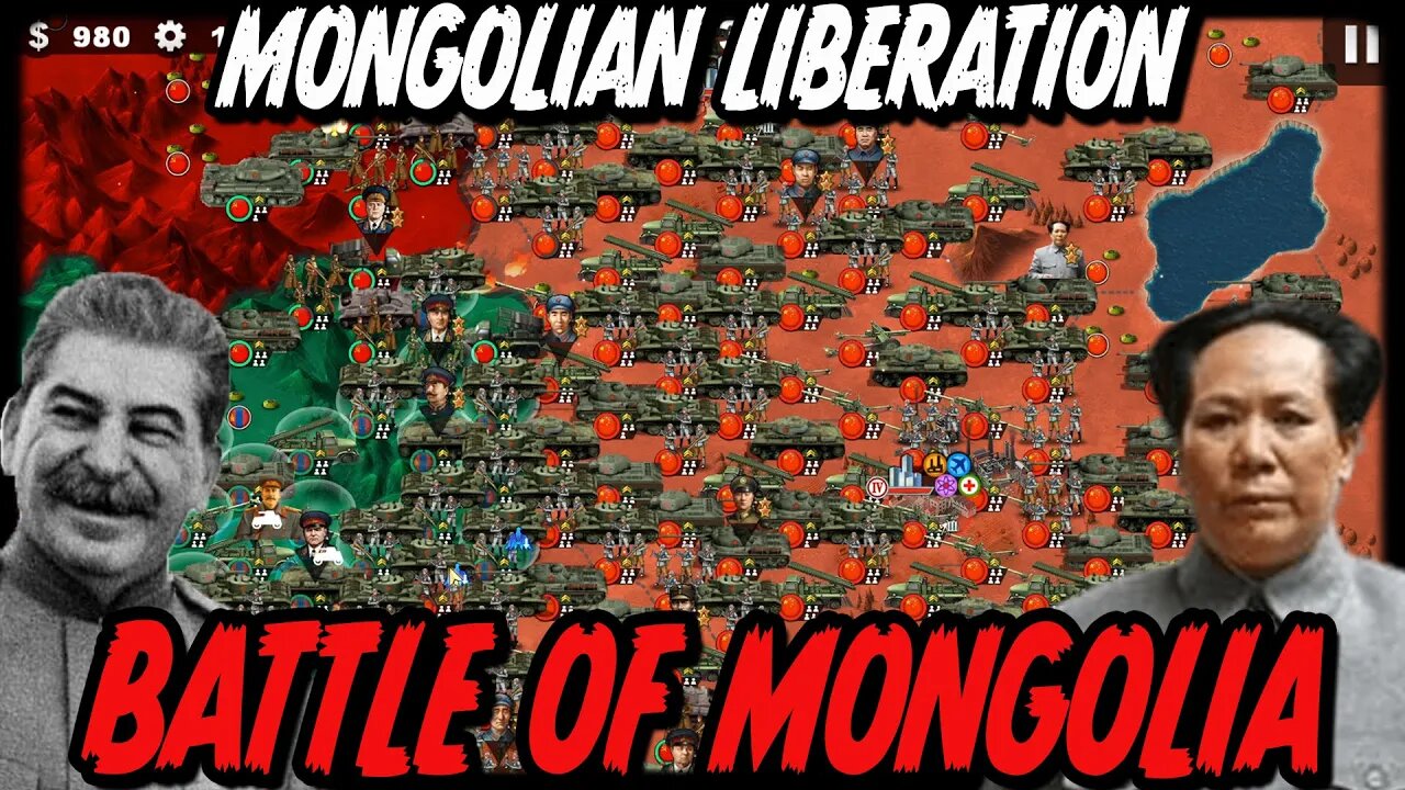 BATTLE OF MONGOLIA BRUTAL! Great Patriotic War Mod