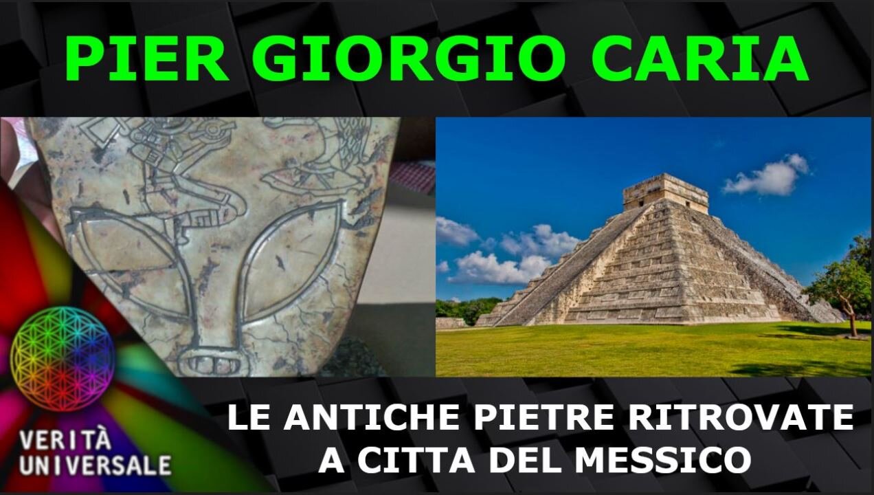 Pier Giorgio Caria - Le antiche pietre ritrovate nel deserto a Città del Messico