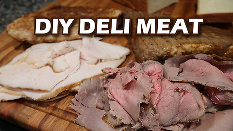 Making My Own Deli Meat At Home! | Sandwich Series Pt. 1