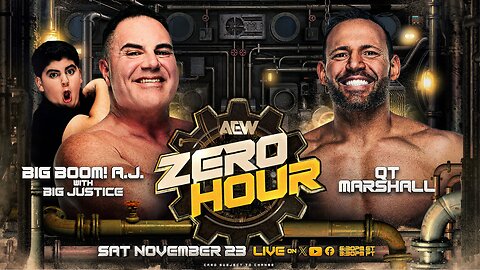 Big Boom AJ (Costco Guy!) vs. QT Marshall – The Weirdest Match at AEW Full Gear Buy-In