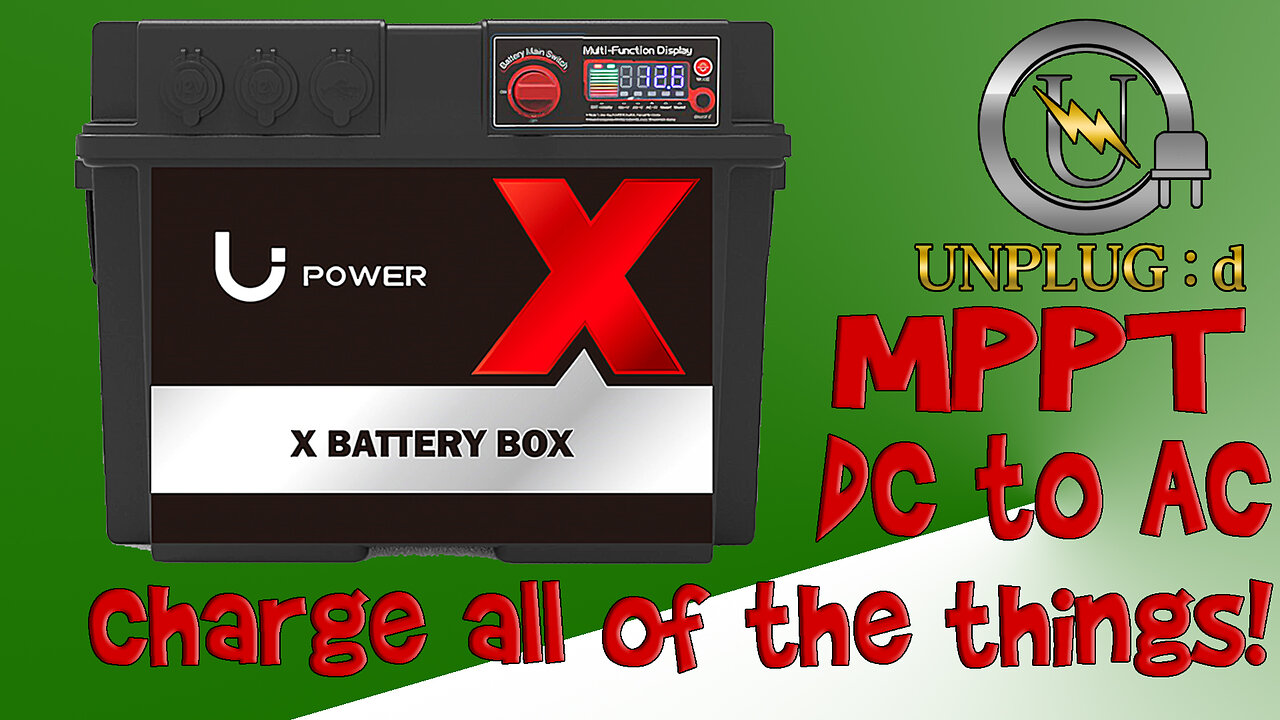 Licitti 1000w Heavy Duty Battery Box, DC Inverter, MPPT Solar Charge Controller