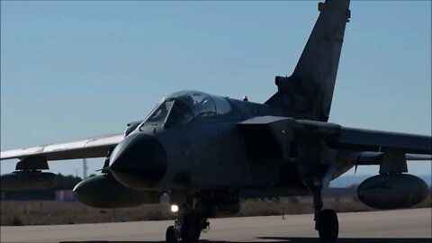 Italian Air Force Tornado Takeoffs