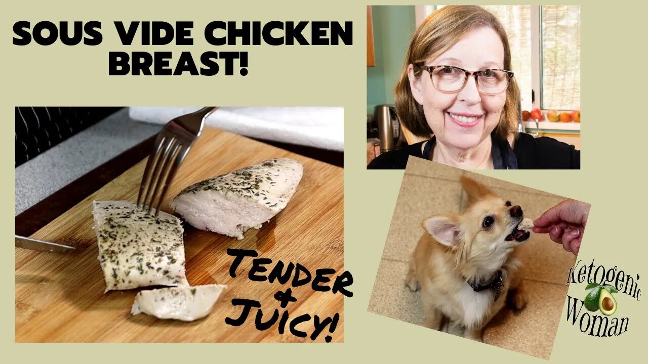 Sous Vide Chicken Breast |Juicy Tender Lean Protein for PSMF Diet | Best Chicken Breast Ever!