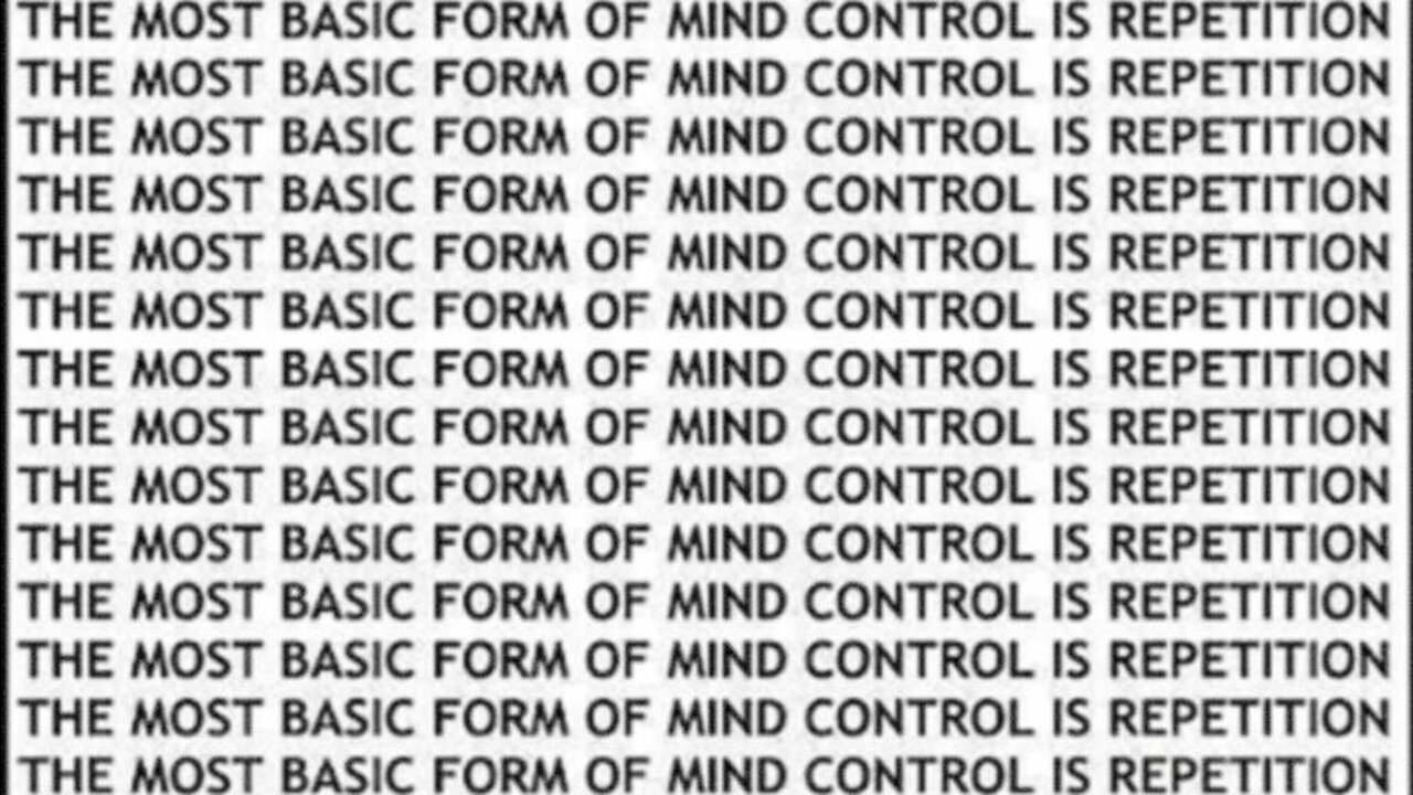 Tucker's Blasting Of January 6th Repetitive Mind Control