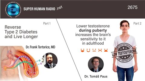 Reverse Your Type 2 Diabetes Now + Low Testosterone During Puberty Sets Up Future Problems For Boys