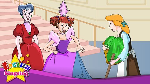 Cinderella - Happy birthday! - English story for Kids