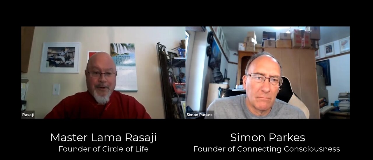 Simon Parkes talks with Master Lama Rasaji about Spirituality...