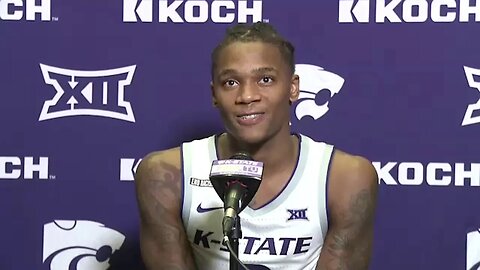 Kansas State Basketball | DaJuan Gordon Postgame Press Conference | K-State 62, Kansas City 58