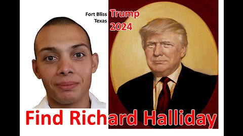 Day 976 Find Richard Halliday - Trump