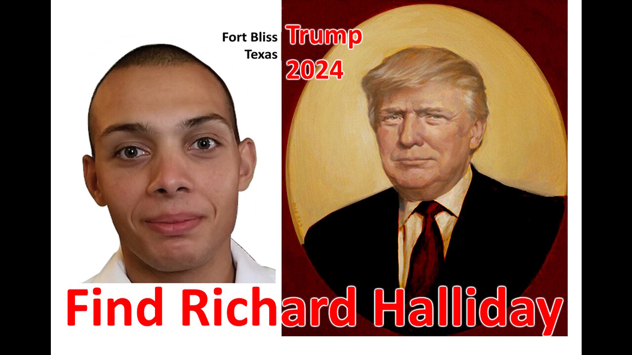 Day 976 Find Richard Halliday - Trump