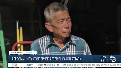 API community concerned after El Cajon knife attack