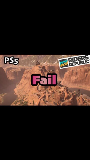 Fail Compilation at Riders ridge invitational RIDERS REPUBLIC #shorts