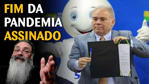 Assinado o fim da pandemia no Ministério da Saúde, mas ainda falta muito para acabar de fato